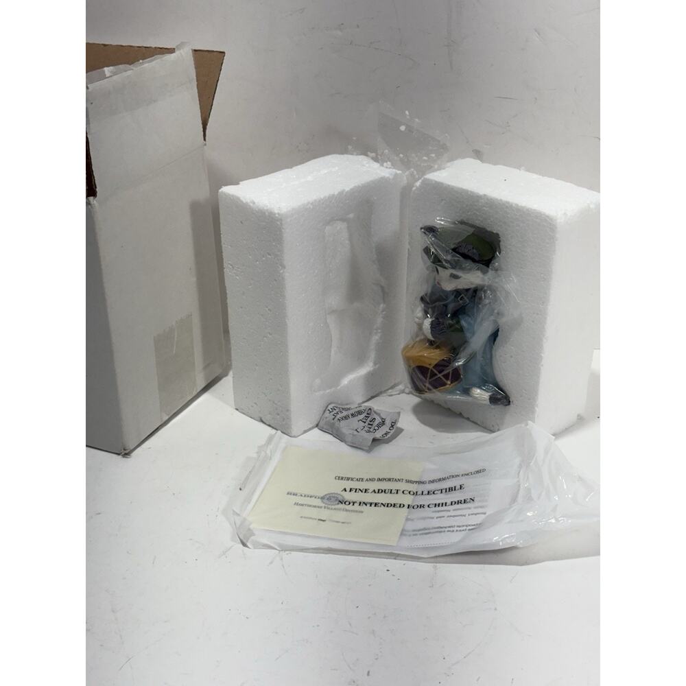 Hawthorne Village PURR-fect Christmas Pageant Little Drummer Kitten Cat Figurine